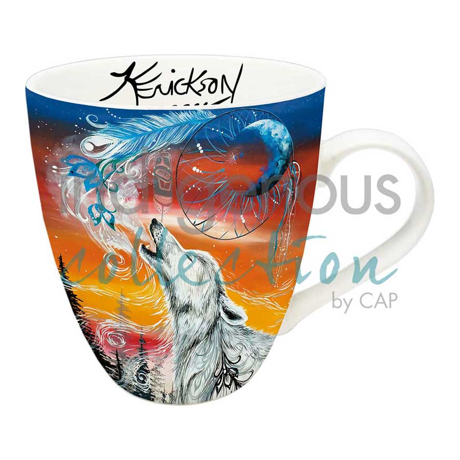 Alpha 18 oz. Signature Mug by artist Karen Erickson