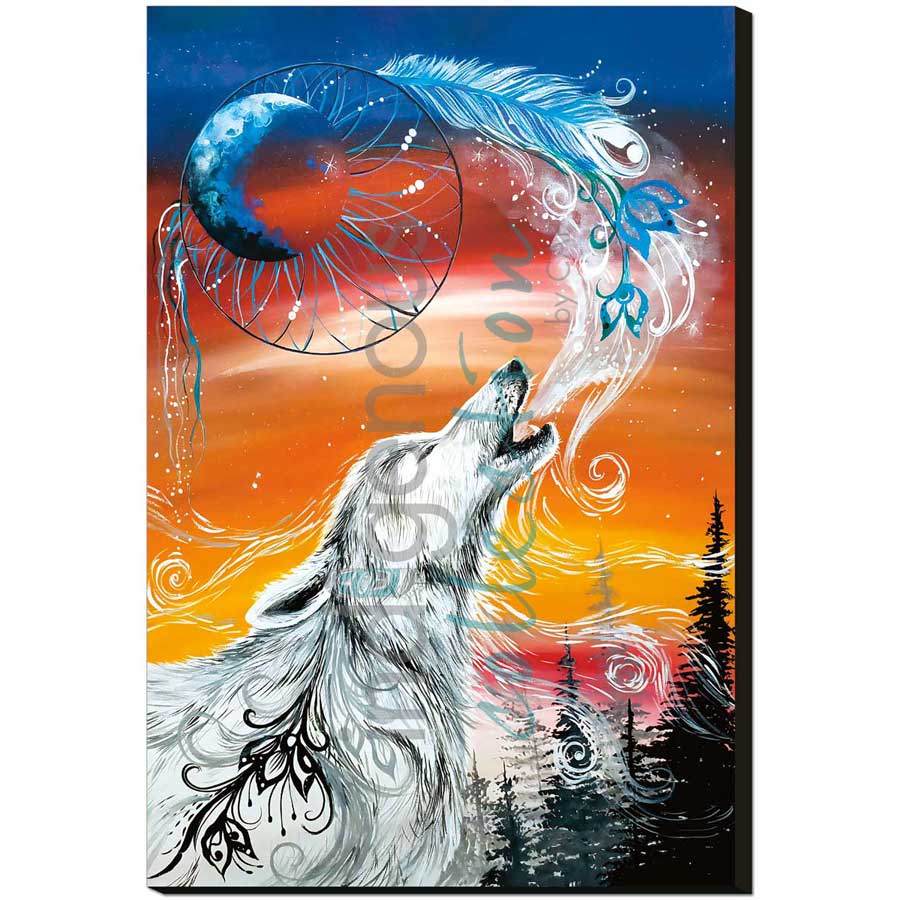 Alpha by artist Karen Erickson - Métis/Cree. Indigenous Collection