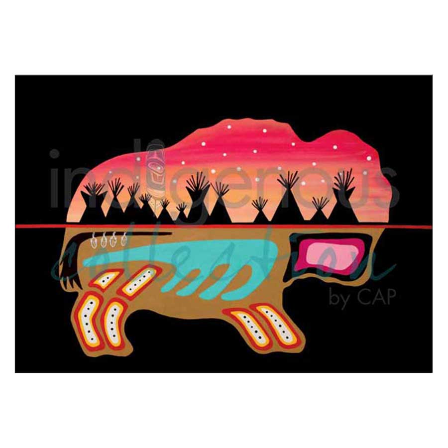 Buffalo Camp Canvas Prints