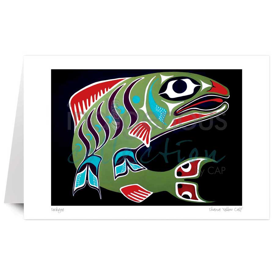 Sockeye by artist Shana Yellow Calf