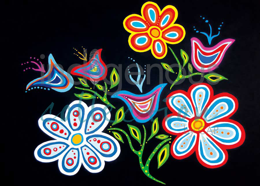 Happy Flower by artist Patrick Hunter