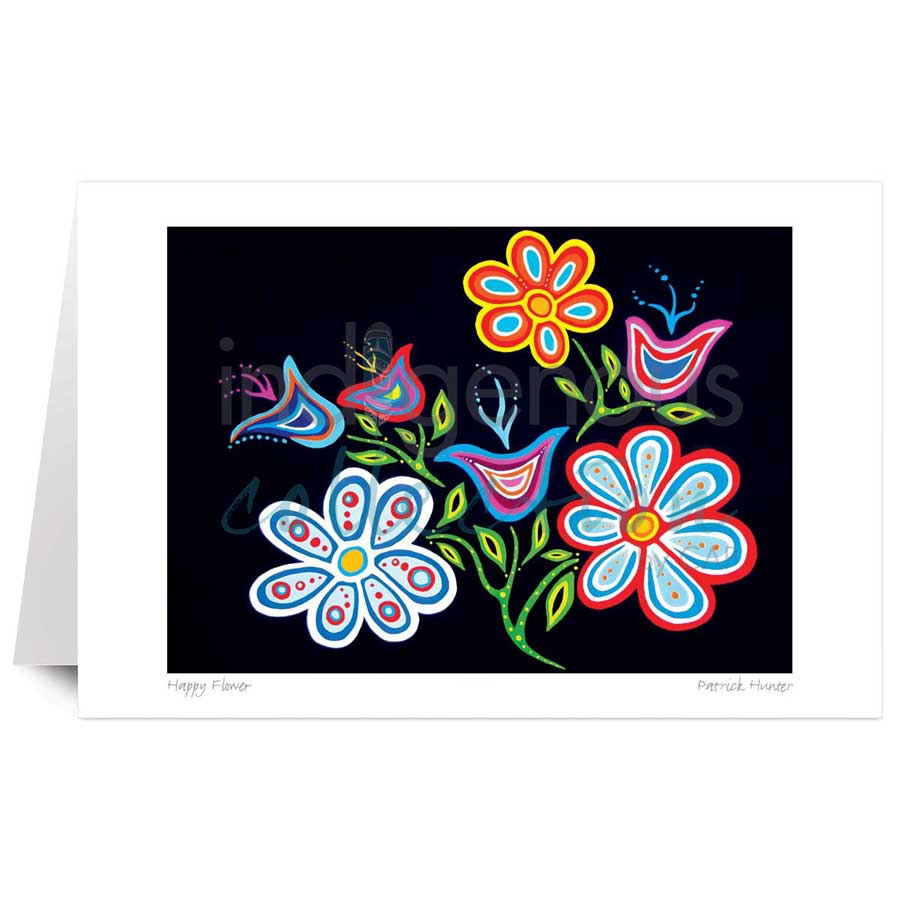 Happy Flower by artist Patrick Hunter