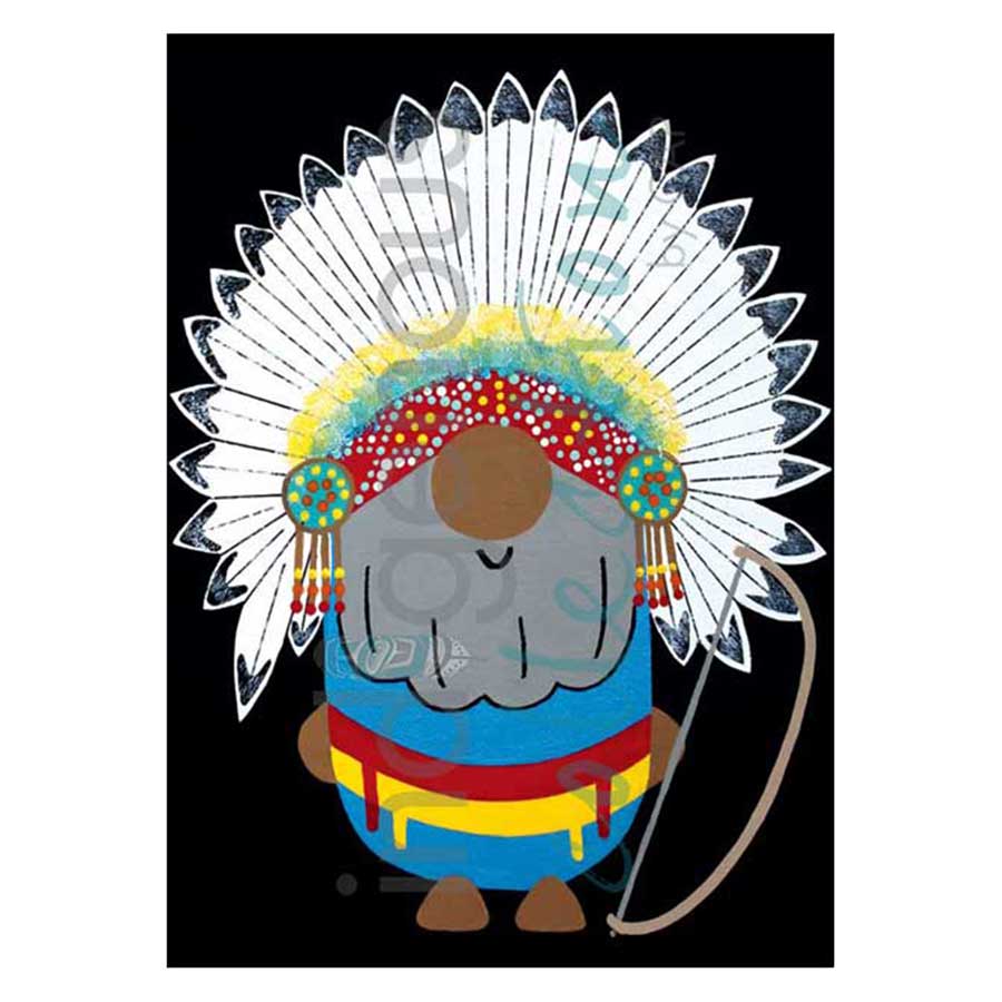 Chief Christmas Canvas Prints