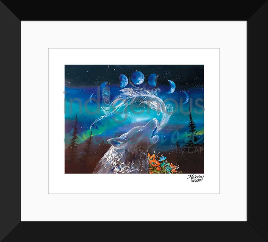 Wolf Whisperer Limited Edition. Indigenous Collection