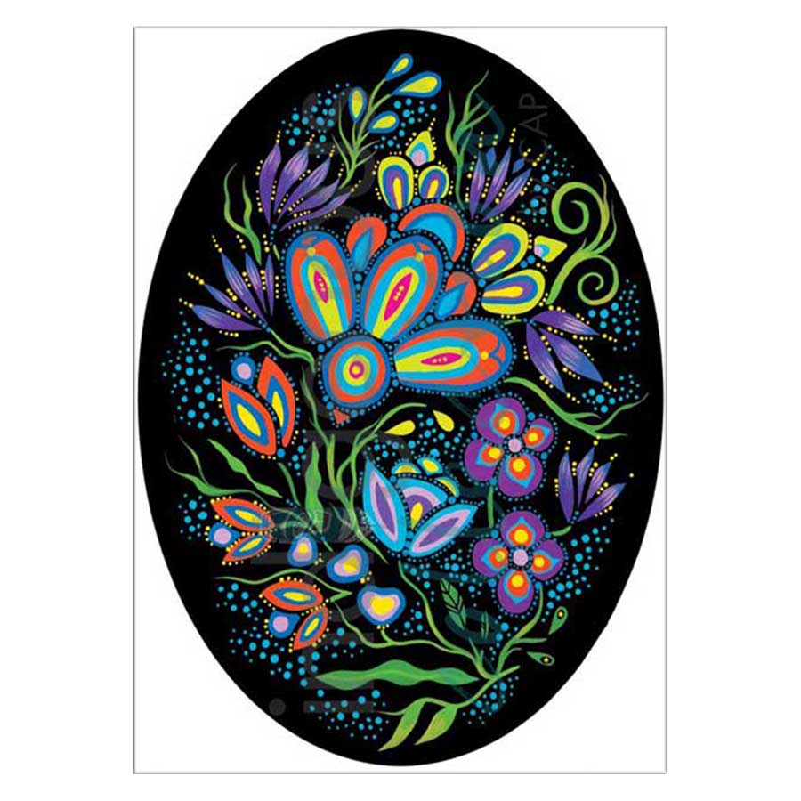 Ojibway Floral I Canvas Prints