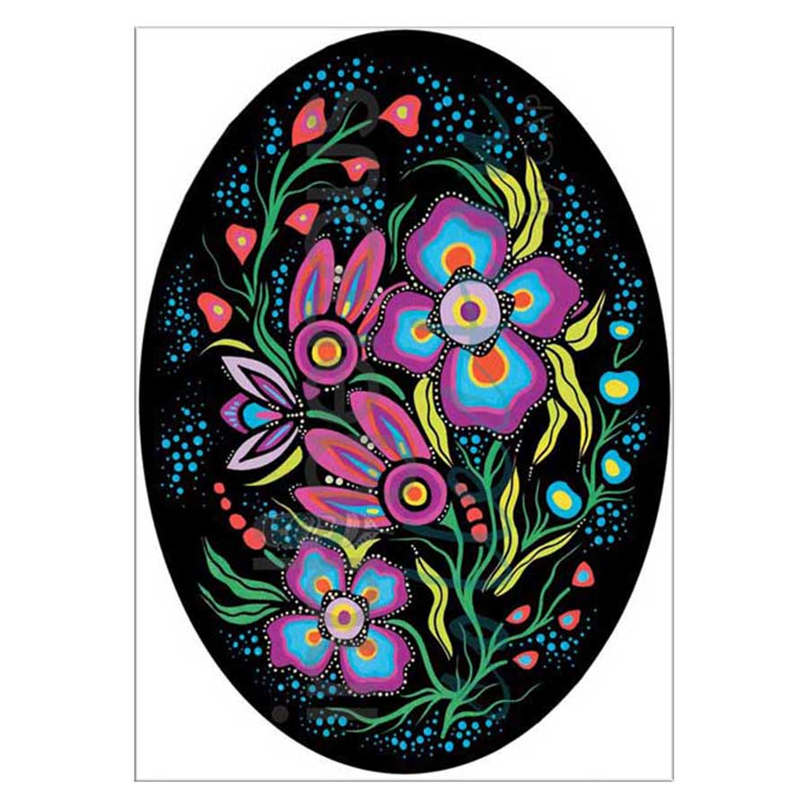 Ojibway Floral II Canvas Prints