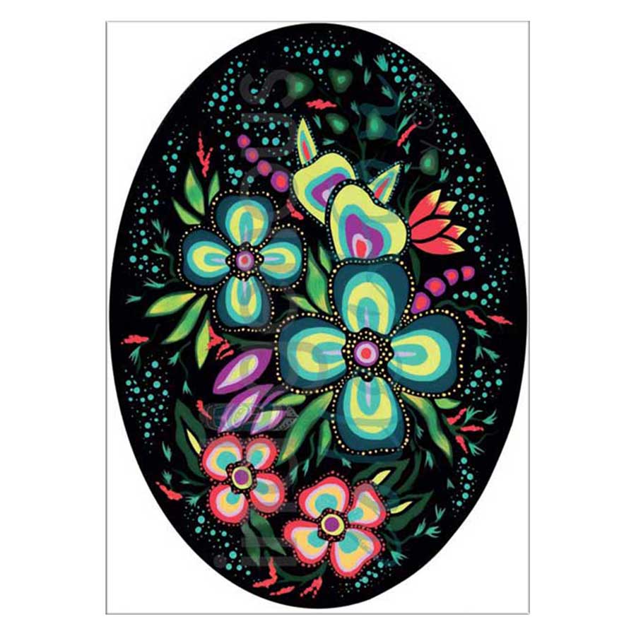 Ojibway Floral IV Canvas Prints