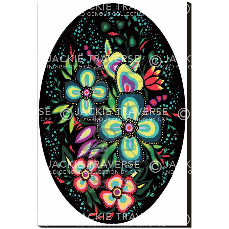 Ojibway Floral IV Plaques