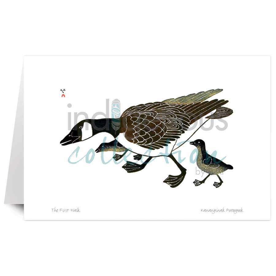 The First Walk by artist Kananginak Pootoogook