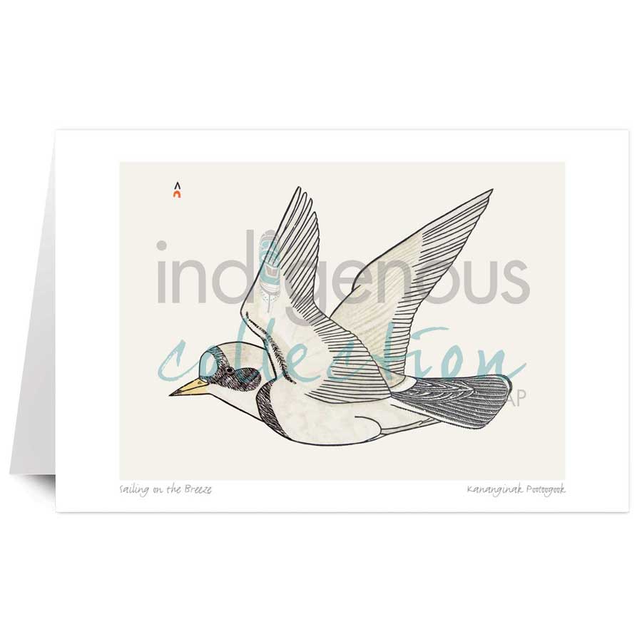 Sailing on the Breeze by artist Kananginak Pootoogook