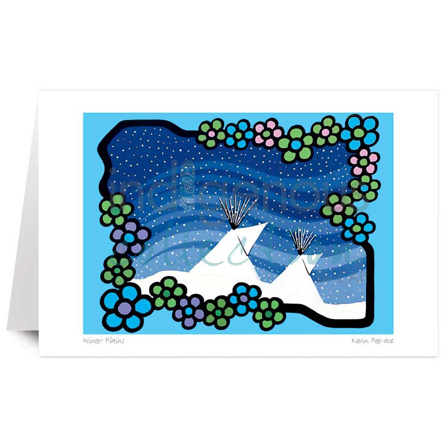 Winter Plains by artist Kevin Pee-ace