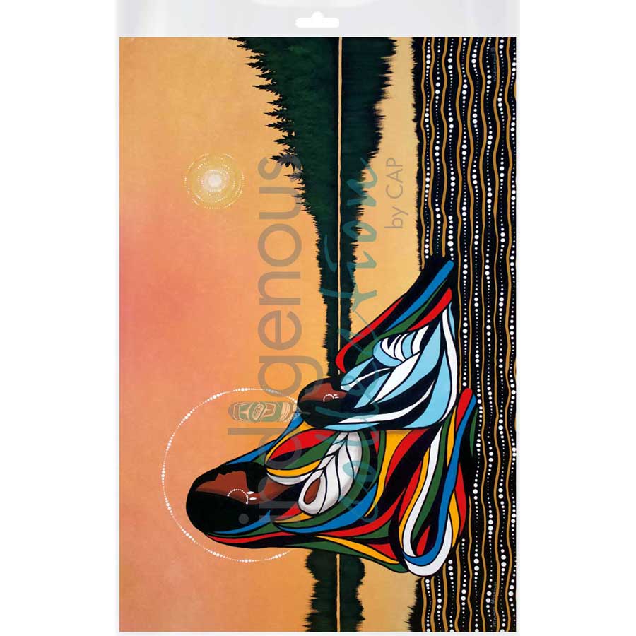 Morning Blessings by artist Betty Albert - Cree. Indigenous Collection