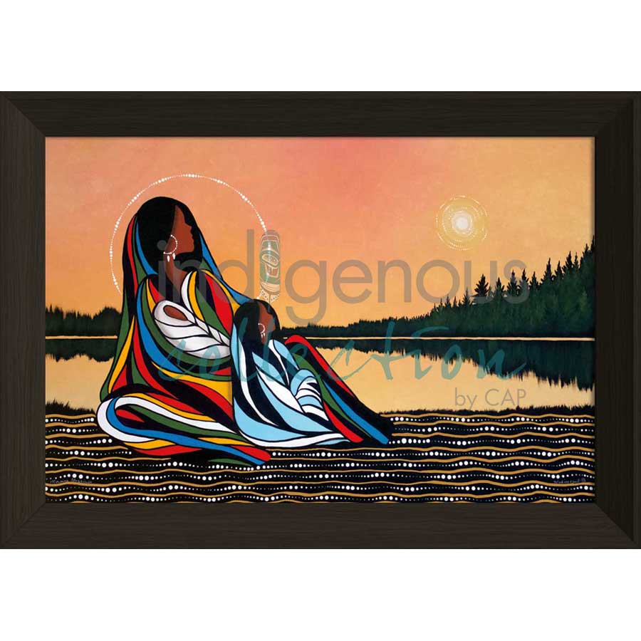 Morning Blessings by artist Betty Albert - Cree. Indigenous Collection