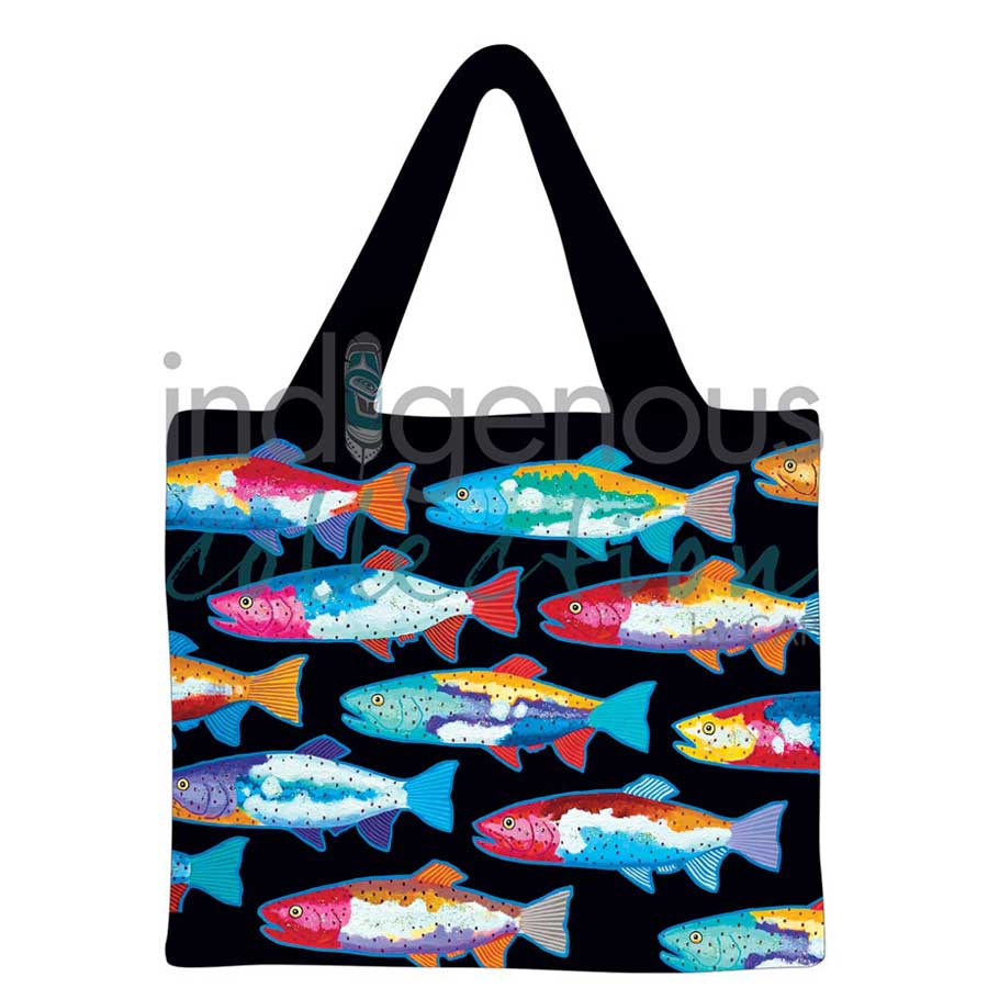 Back to School Reusable Shopping Bag by artist John Balloue