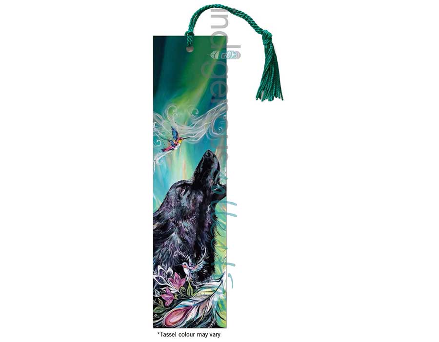 Song for the Hummingbirds Bookmark by artist Carla Joseph