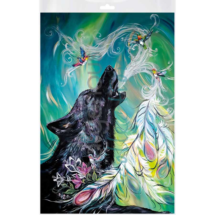 Song for the Hummingbirds by artist Carla Joseph - Métis/Cree. Indigenous Collection