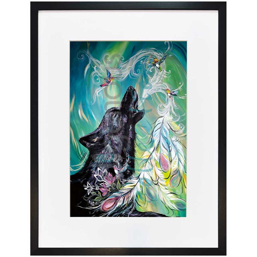 Song for the Hummingbirds by artist Carla Joseph - Métis/Cree. Indigenous Collection