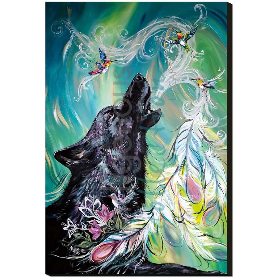 Song for the Hummingbirds by artist Carla Joseph - Métis/Cree. Indigenous Collection