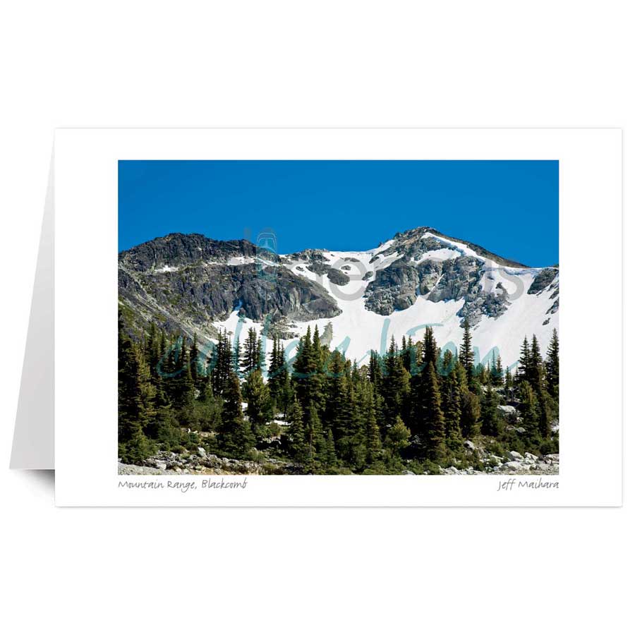 Mountain Range, Blackcomb by artist Jeff Maihara