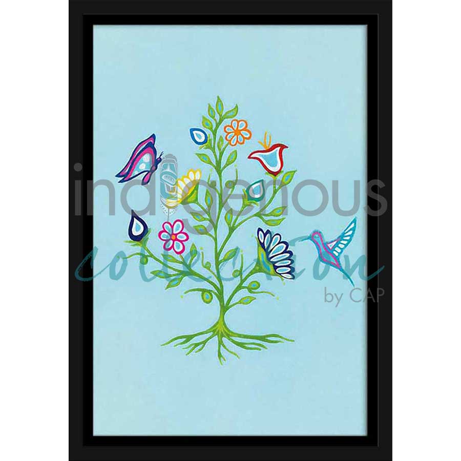 I Love You, Mother Nature by artist Patrick Hunter - Ojibway. Indigenous Collection