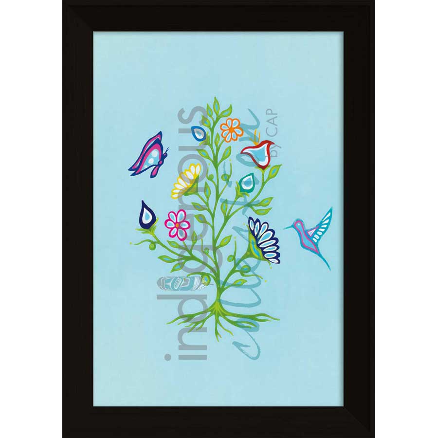 I Love You, Mother Nature by artist Patrick Hunter - Ojibway. Indigenous Collection