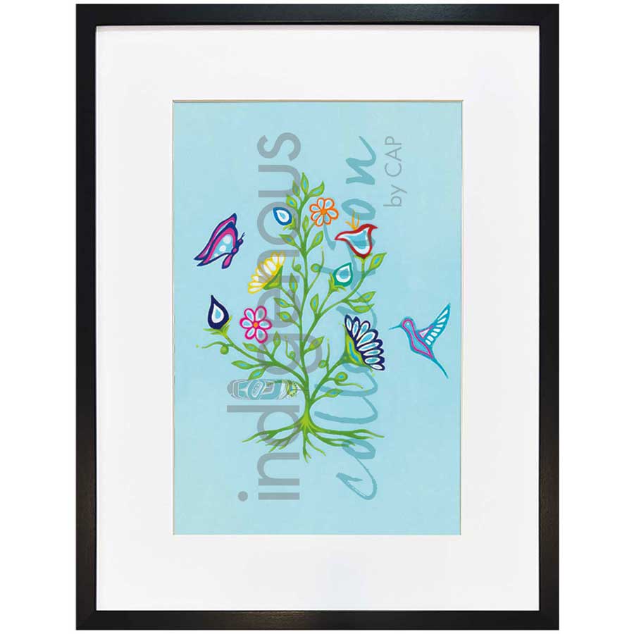 I Love You, Mother Nature by artist Patrick Hunter - Ojibway. Indigenous Collection