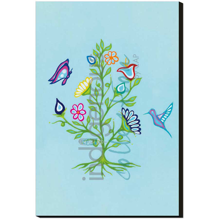 I Love You, Mother Nature by artist Patrick Hunter - Ojibway. Indigenous Collection