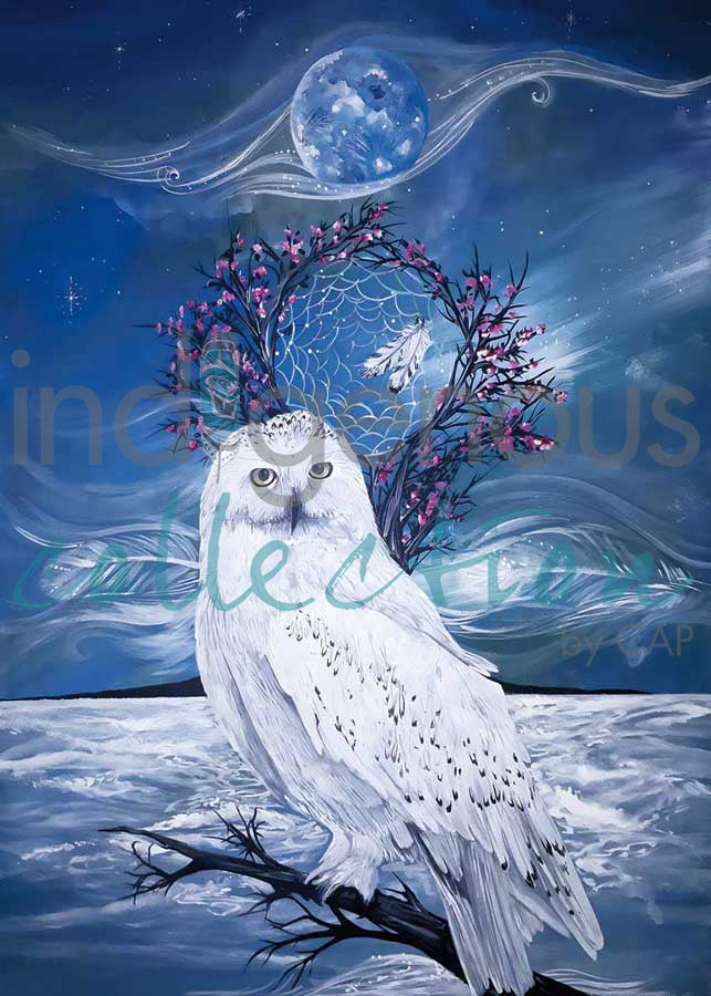 Midnight Wisdom by artist Micqaela Jones