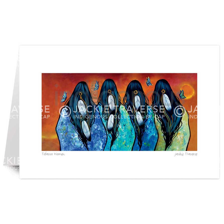 Tobacco Women by artist Jackie Traverse