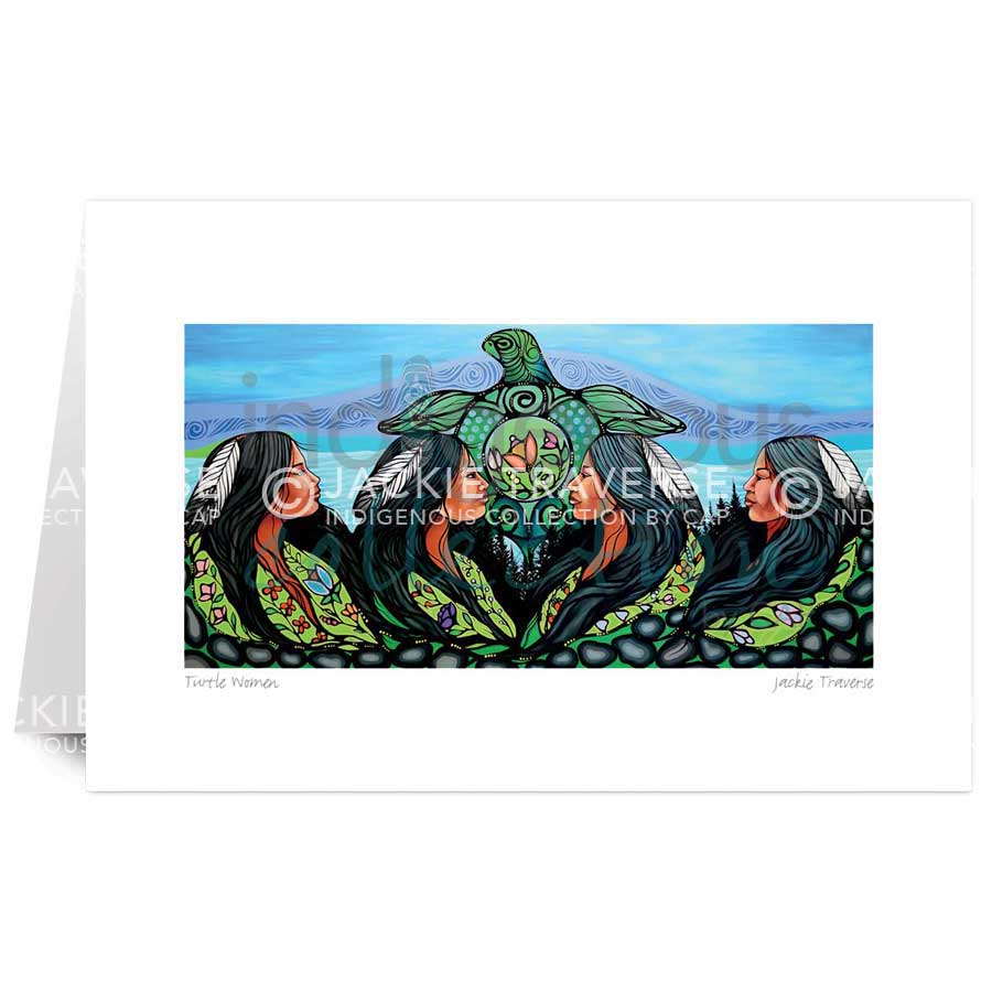 Turtle Women by artist Jackie Traverse