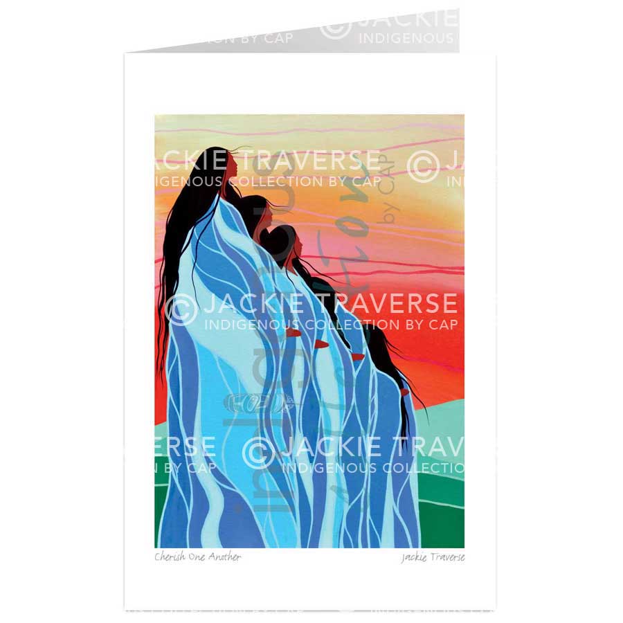 Cherish One Another by artist Jackie Traverse