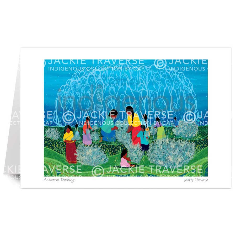 Ancestral Teachings by artist Jackie Traverse