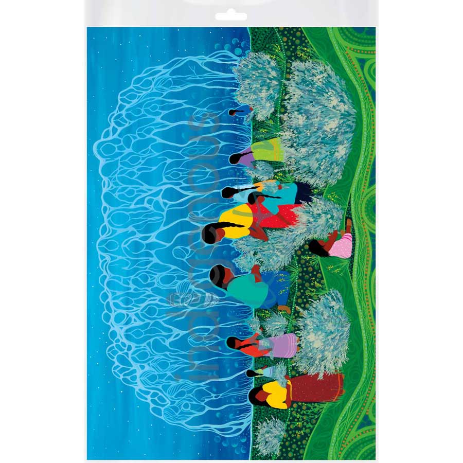 Ancestral Teachings by artist Jackie Traverse - Anishinaabe. Indigenous Collection