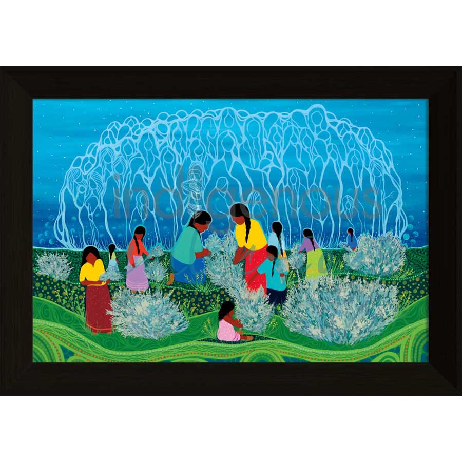Ancestral Teachings by artist Jackie Traverse - Anishinaabe. Indigenous Collection