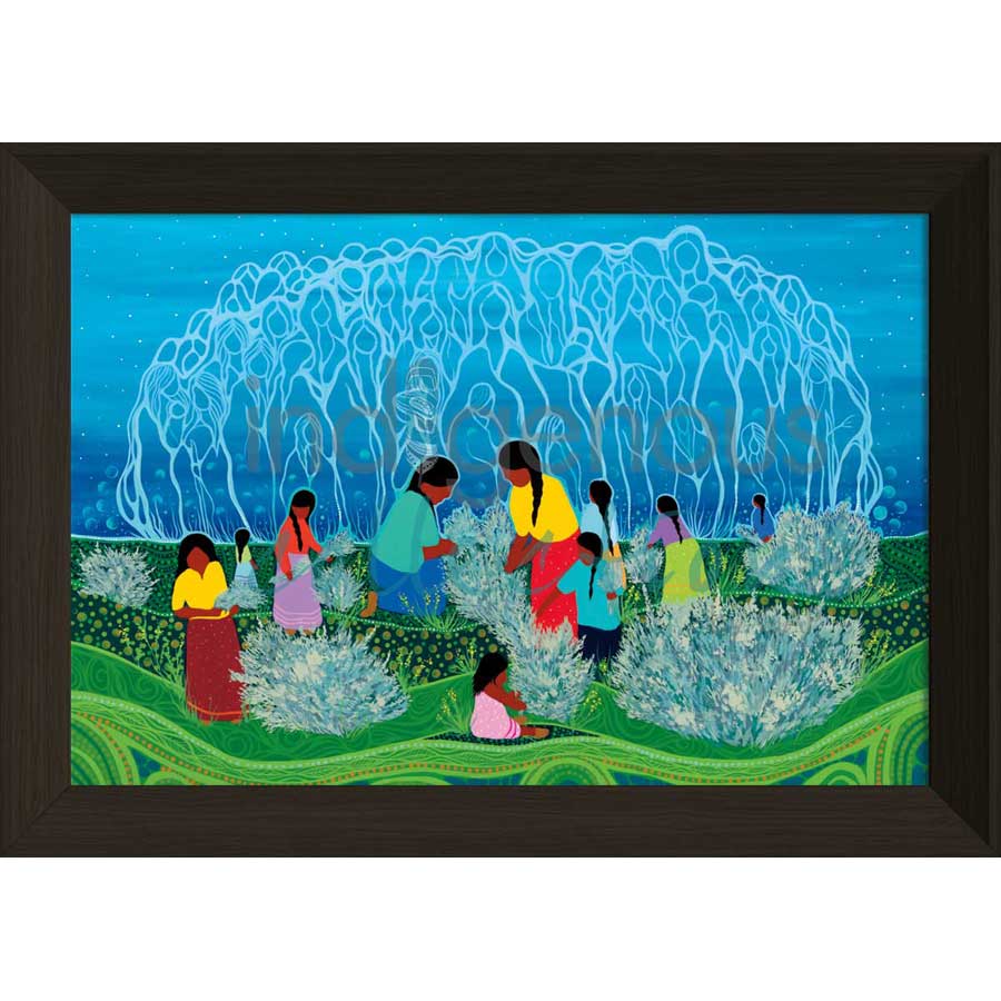 Ancestral Teachings by artist Jackie Traverse - Anishinaabe. Indigenous Collection