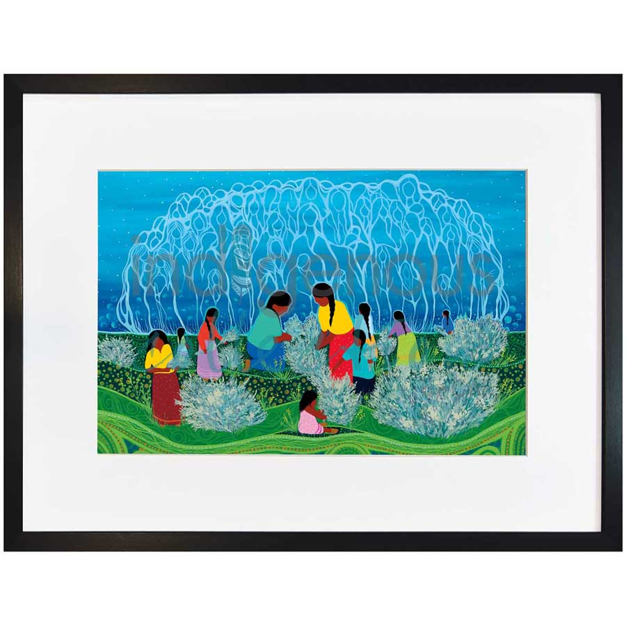 Ancestral Teachings by artist Jackie Traverse - Anishinaabe. Indigenous Collection