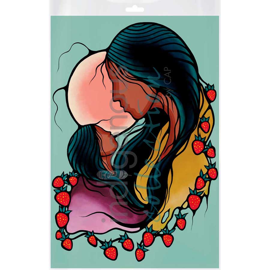 She Looks Up To You by artist Jackie Traverse - Anishinaabe. Indigenous Collection