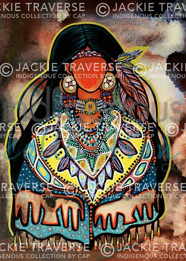 Thunderbird Woman by artist Jackie Traverse