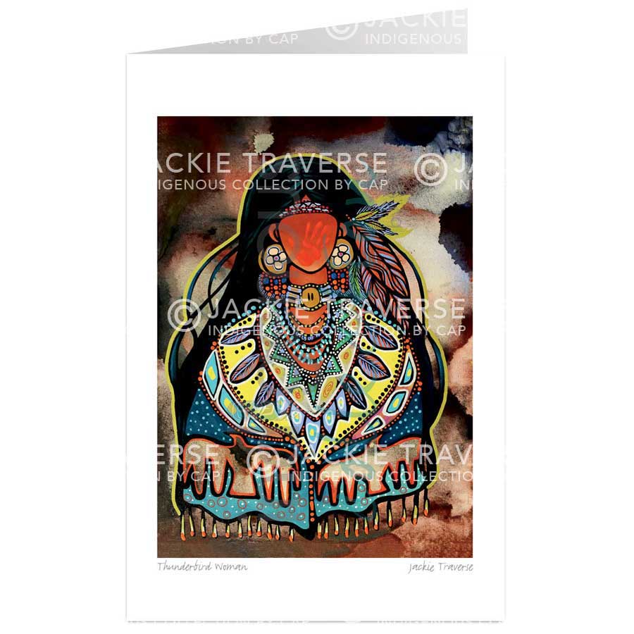 Thunderbird Woman by artist Jackie Traverse