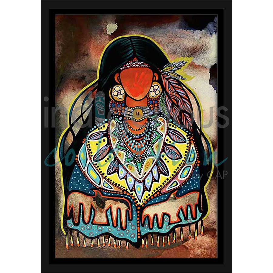 Thunderbird Woman by artist Jackie Traverse - Anishinaabe. Indigenous Collection
