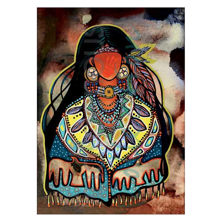 Thunderbird Woman Canvas Prints