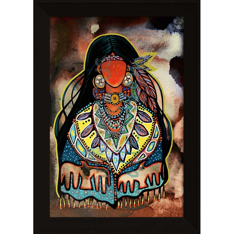 Thunderbird Woman by artist Jackie Traverse - Anishinaabe. Indigenous Collection
