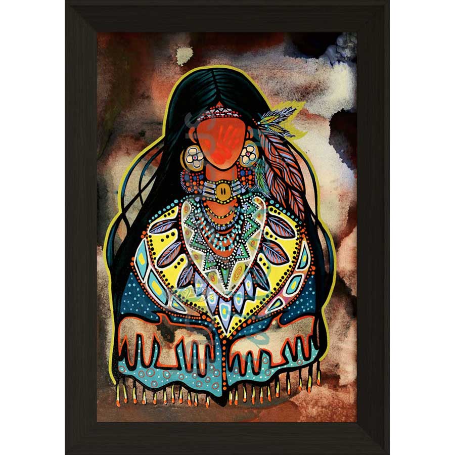 Thunderbird Woman by artist Jackie Traverse - Anishinaabe. Indigenous Collection