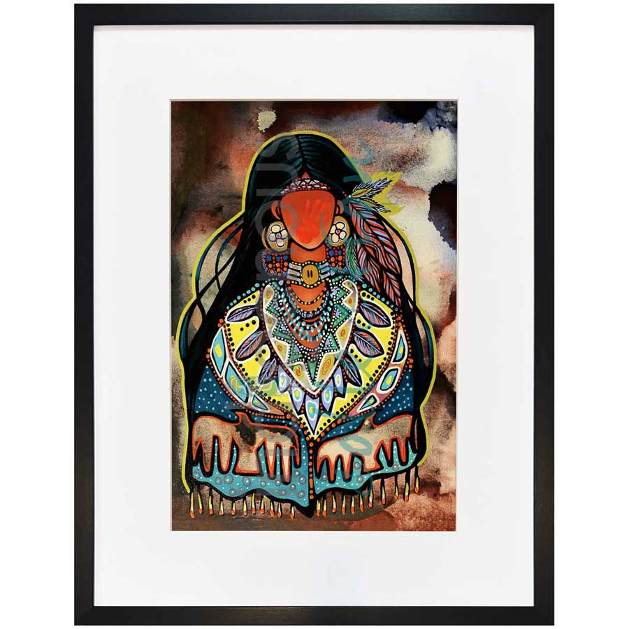 Thunderbird Woman by artist Jackie Traverse - Anishinaabe. Indigenous Collection