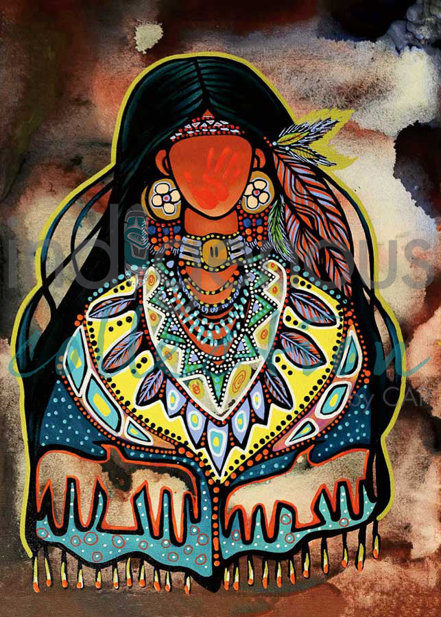 Thunderbird Woman by artist Jackie Traverse