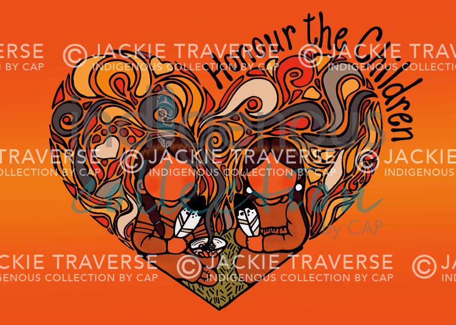 Honour The Children by artist Jackie Traverse