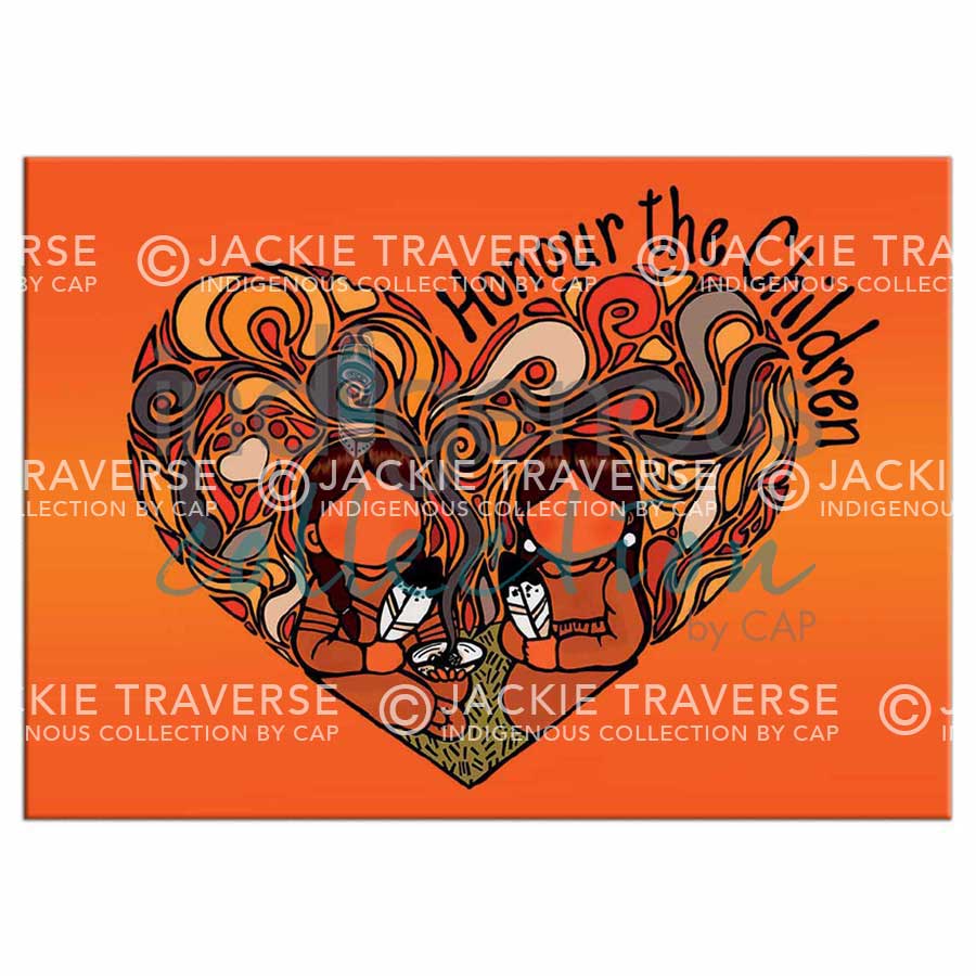 Honour The Children Magnets by artist Jackie Traverse