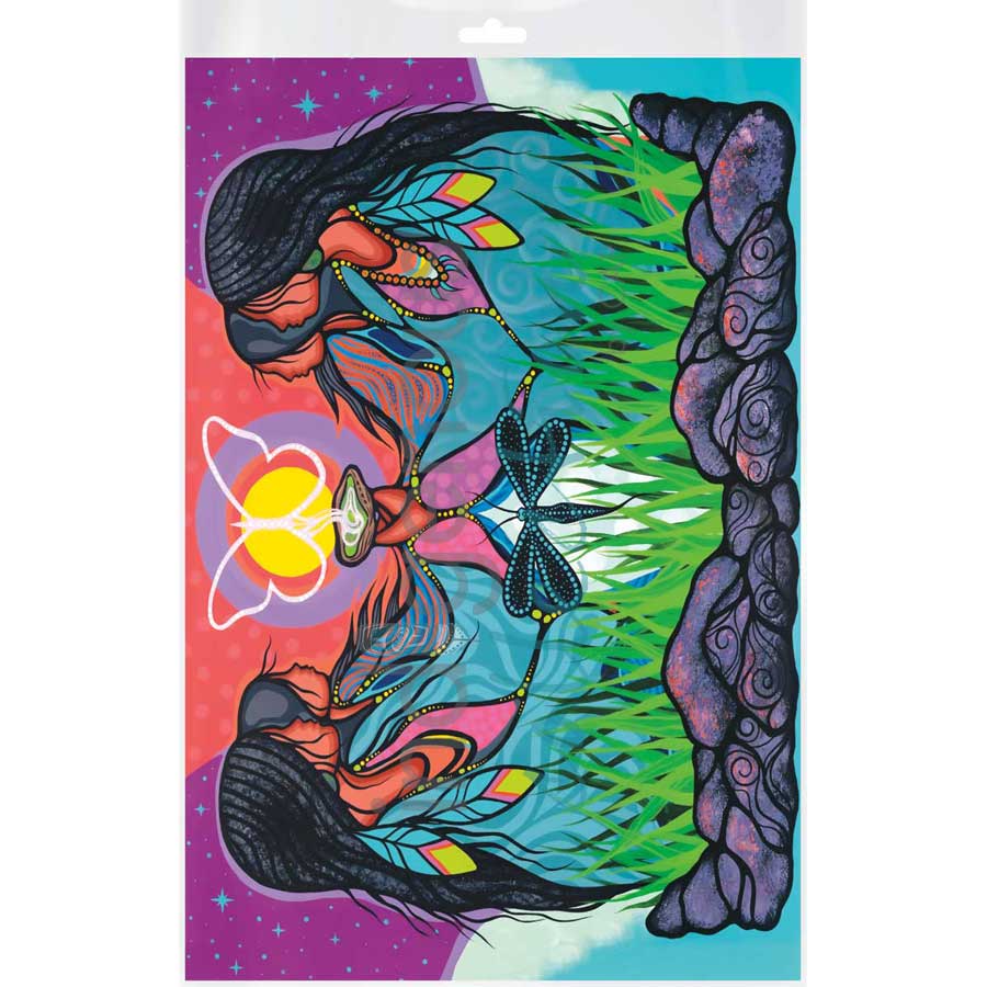 Grandmothers and Grandfathers by artist Jackie Traverse - Anishinaabe. Indigenous Collection