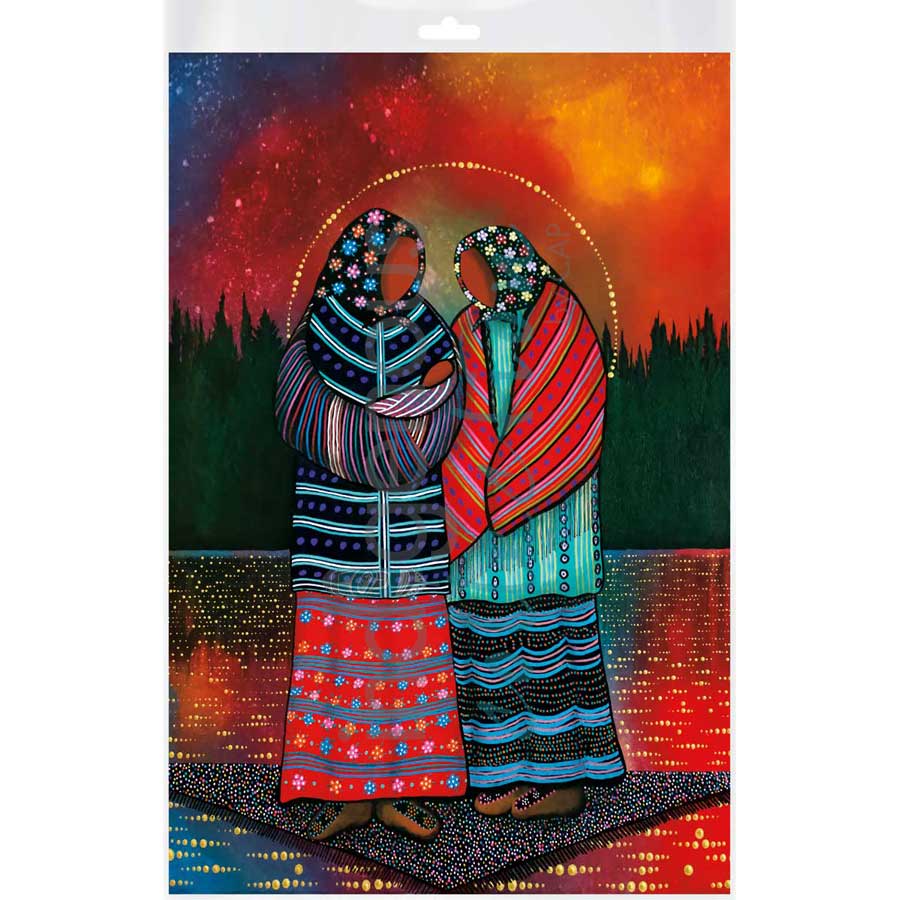 Kookum by artist Betty Albert - Cree. Indigenous Collection