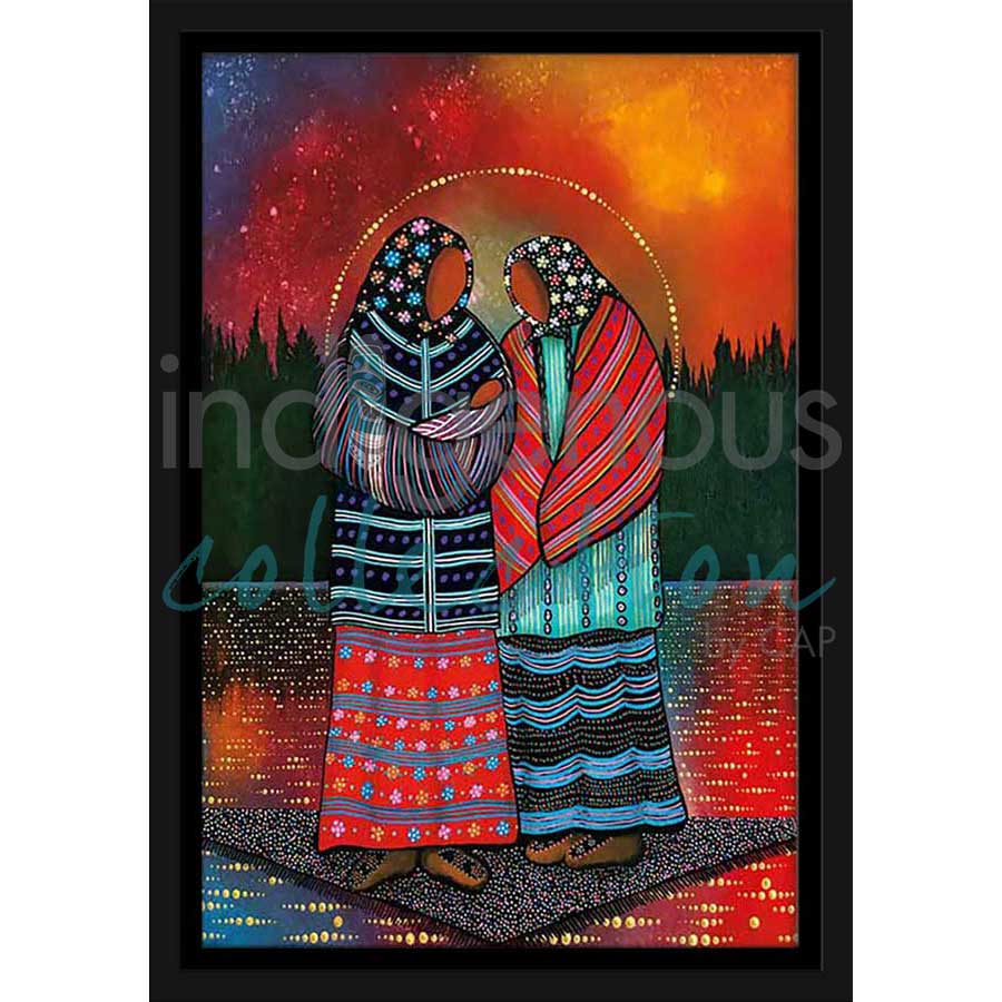 Kookum by artist Betty Albert - Cree. Indigenous Collection